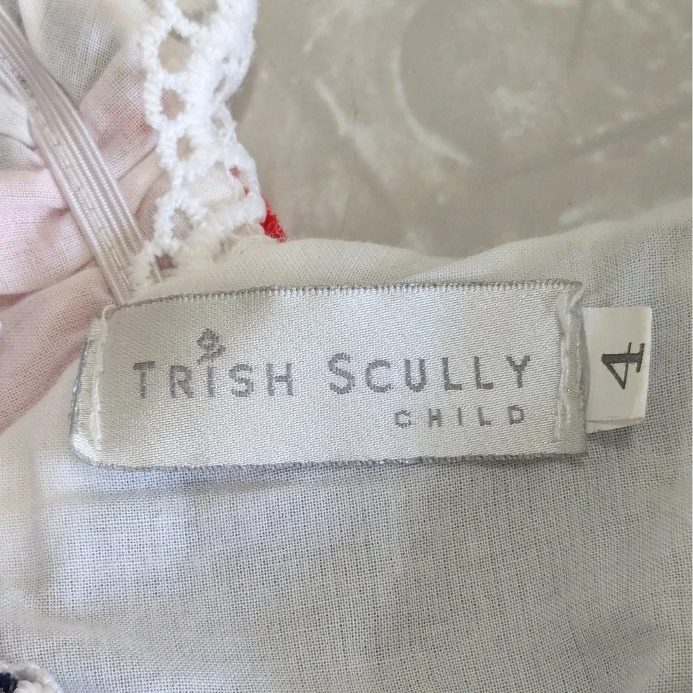 Trish Scully Girls 4T Snow White Princess Dress Blue Velvet Yellow Tulle Lace